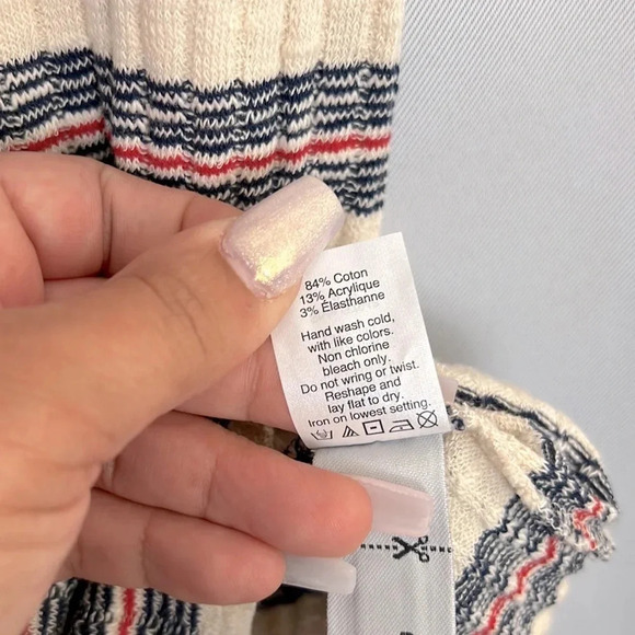 Madewell Short-Sleeve Mini Dress in Lawton Stripe Size Small - Picture 8 of 8